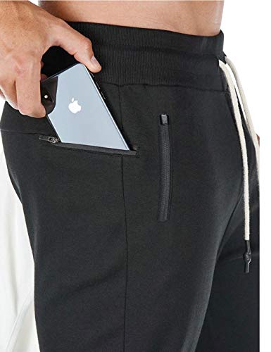 antalones de deporte Pantalones vaqueros con bolsillos Joggers Activewear Pantalones elásticos Negro Otoño Invierno