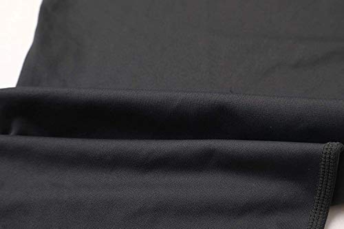 Anwell Mallas cortas para mujer con bolsillo para el móvil, color negro, pantalones de yoga de cintura alta Negro M