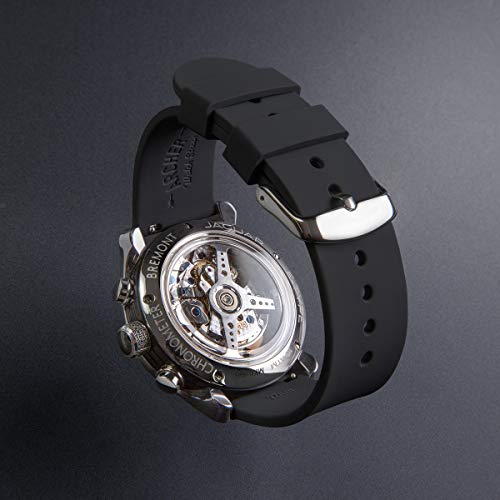 Archer Watch Straps - Correas Reloj Silicona de Liberación Rápida para Hombre y Mujer (Negro, 24mm)