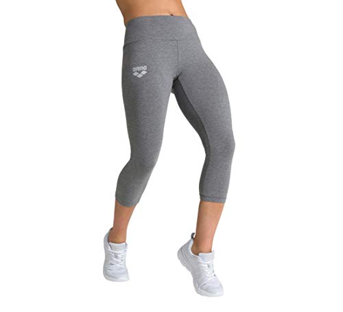 ARENA Damen 3/4 Hose Sport Te Corsaire Leotardos, Mujer, Gris Oscuro, Extra-Small