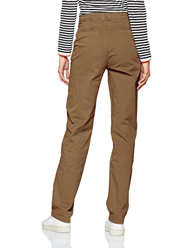 Armani Exchange Gabardine Pantalones, Marrón (Stargate 1745), W26/L32 (Talla del Fabricante: 4) para Mujer