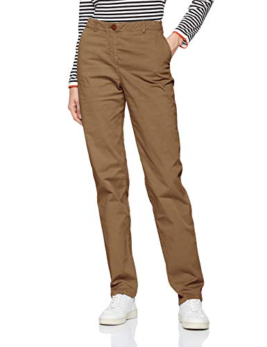 Armani Exchange Gabardine Pantalones, Marrón (Stargate 1745), W26/L32 (Talla del Fabricante: 4) para Mujer