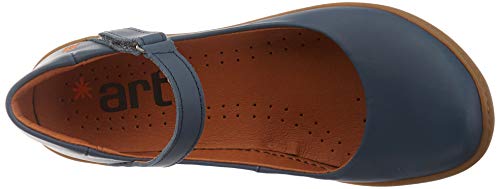 Art Alfama, Zapatos de tacón con Punta Cerrada Mujer, Azul (Jeans), 38 EU