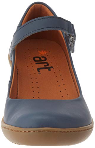 Art Alfama, Zapatos de tacón con Punta Cerrada Mujer, Azul (Jeans), 38 EU