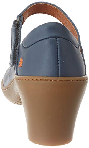 Art Alfama, Zapatos de tacón con Punta Cerrada Mujer, Azul (Jeans), 38 EU