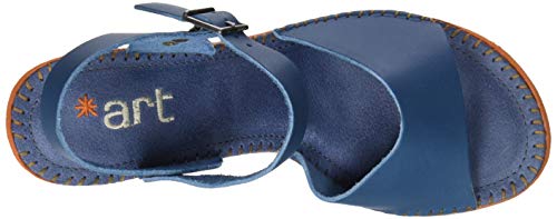 Art Amsterdam, Sandalias con Correa de Tobillo Mujer, Azul (Jeans), 39 EU