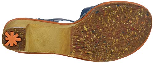 Art Amsterdam, Sandalias con Correa de Tobillo Mujer, Azul (Jeans), 39 EU