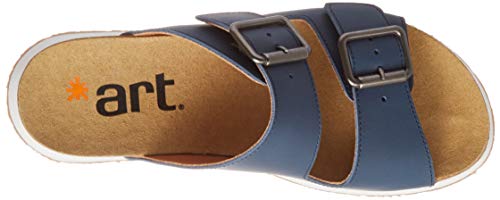 Art Mykonos, Sandalias con Punta Abierta Mujer, Azul (Jeans/Vaquero Jeans/Vaquero), 38 EU