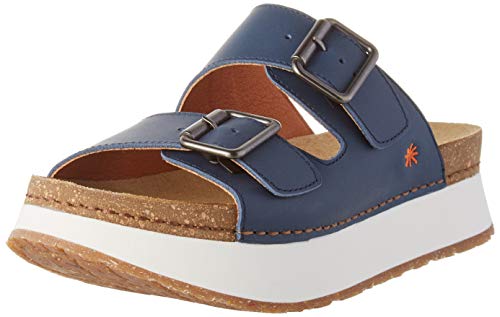 Art Mykonos, Sandalias con Punta Abierta Mujer, Azul (Jeans/Vaquero Jeans/Vaquero), 38 EU