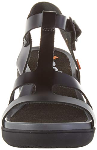 Art Rotterdam, Zapatos de tacón con Punta Abierta Mujer, Negro (Black Black), 40 EU