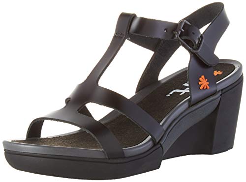 Art Rotterdam, Zapatos de tacón con Punta Abierta Mujer, Negro (Black Black), 40 EU