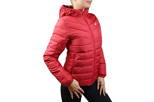 ASICS 2032a334-600_s Chaqueta, Rojo, Mujer
