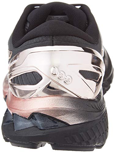 Asics Gel-Kayano 27 Platinum, Road Running Shoe Mujer, Black/Rose Gold, 38 EU