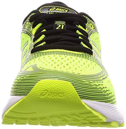 Asics Gel-Nimbus 21, Zapatillas de Running Hombre, Amarillo (Safety Yellow/Black 750), 44 EU