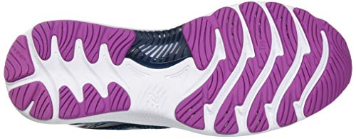 Asics Gel-Nimbus 23, Road Running Shoe Mujer, Grand Shark/Digital Aqua, 40 EU