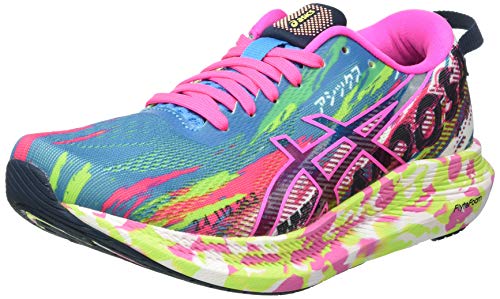 Asics Gel-Noosa Tri 13, Road Running Shoe Mujer, Digital Aqua/Hot Pink, 39 EU