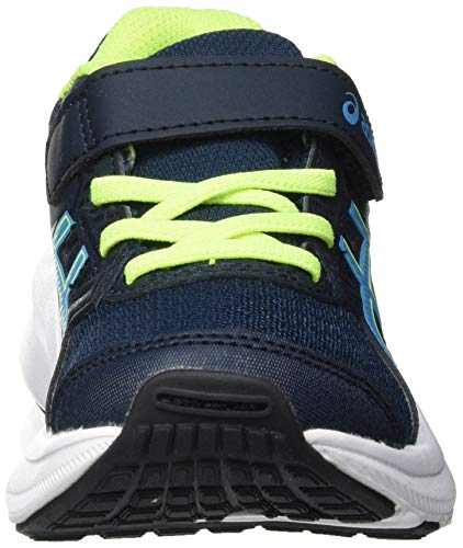 Asics Jolt 3 PS, Road Running Shoe, French Blue/Digital Aqua, 32.5 EU