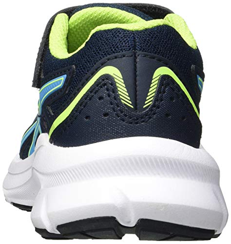 Asics Jolt 3 PS, Road Running Shoe, French Blue/Digital Aqua, 32.5 EU