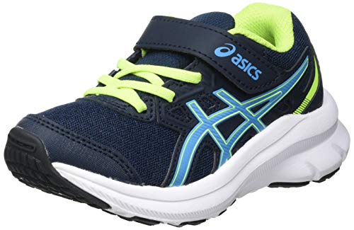 Asics Jolt 3 PS, Road Running Shoe, French Blue/Digital Aqua, 32.5 EU