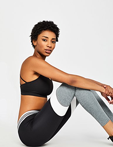 AURIQUE Leggings de Deporte Mujer, Negro, 42 (Talla del Fabricante: Large)