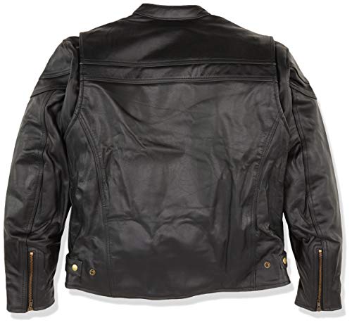 Australian Bikers Gear Chaqueta Sturgis Monza de moto para hombre en cuero con Protecciones TALLA XL