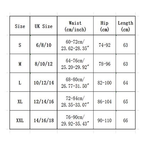 Axcellent Mujeres Elástico Midi Faldas Estampado Floral Alta Cintura Longitud de la Rodilla Bodycon Falda Lápiz Falda Tubo Falda Midi Skirt