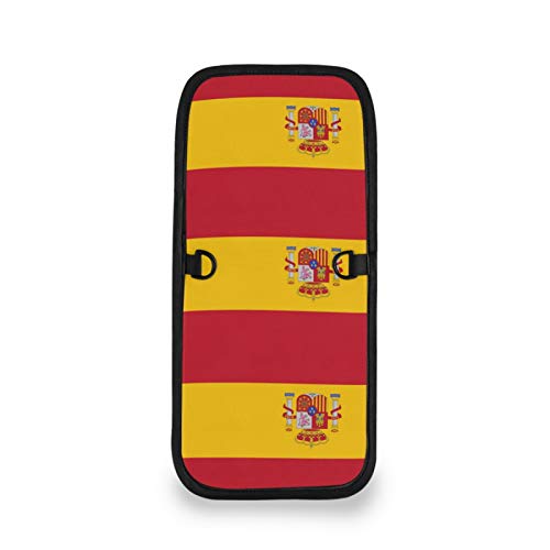 Bandera de España RFID Bloqueo Pequeñas Crossbody Bolsas de Teléfono Celular Cartera con Ranuras para Tarjetas de Crédito