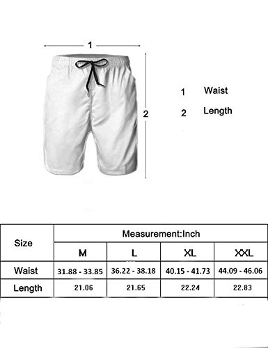 Belongtu Shiba Inu Japanese Dog Men's Summer Beach Shorts Hombres Shorts de Playa Pantalones de Playa