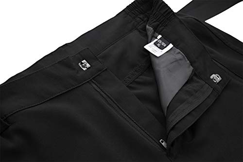 BenBoy Pantalon Montaña Hombre Secado Rápido Impermeable Pantalones Trekking Escalada Senderismo Acampada Transpirables y Ligeros,KZ1607M-Black1-S