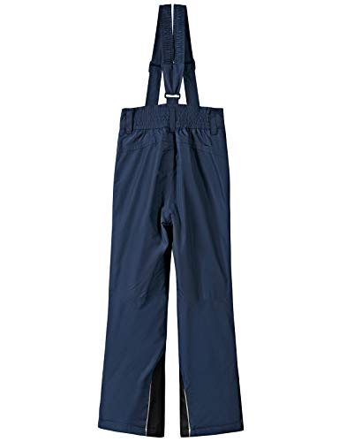 BenBoy Pantalones de Esquí para Niños Montaña Pantalones de Nieve Impermeables Invierno Deportes Niñas Niños Pantalones Trekking Escalada,KZ2216-Darkblue-164