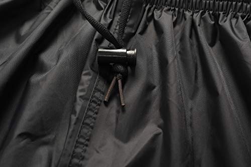 BenBoy Pantalones Impermeables para Mujer Trekking Pantalones de la Lluvia de Respirable Montaña Escalada Senderismo Softshell YK5411W-Black-L