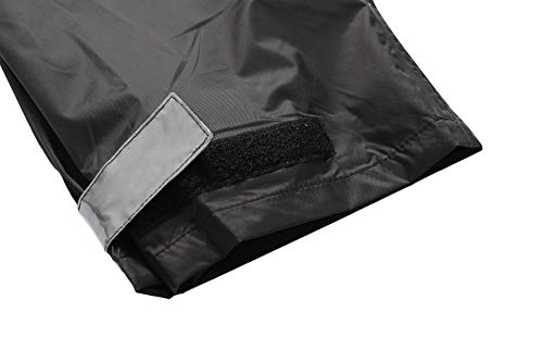 BenBoy Pantalones Impermeables para Mujer Trekking Pantalones de la Lluvia de Respirable Montaña Escalada Senderismo Softshell YK5411W-Black-XS