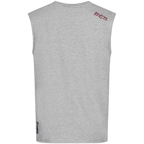 BENLEE Rocky Marciano T-Shirt Trägerhemd Lastarza - Chaqueta de hípica para niño, Color Gris, Talla M