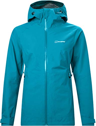 Berghaus Ridgemaster Gore Tex - Chaqueta Impermeable para Mujer, Mujer, Color Blue (Tahitian Tide), tamaño L (14)