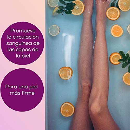 Beurer CM50 - Ergonómico masajeador para celulitis, 2 intensidades de masaje, estimula circulación sanguínea, correa ajustable, rodillo extraíble, 75 x 92 x 125 mm, color blanco