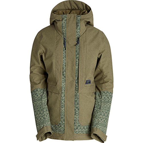 Billabong Junior's Koko Snow Jacket, Canteen, XS