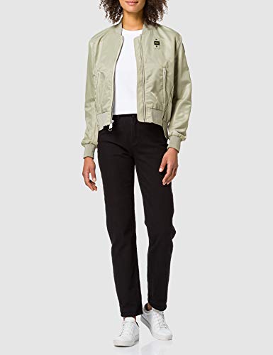 Blauer GIUBBINI Corti FODERATO Chaqueta, 900 Gris Musgo, L para Mujer