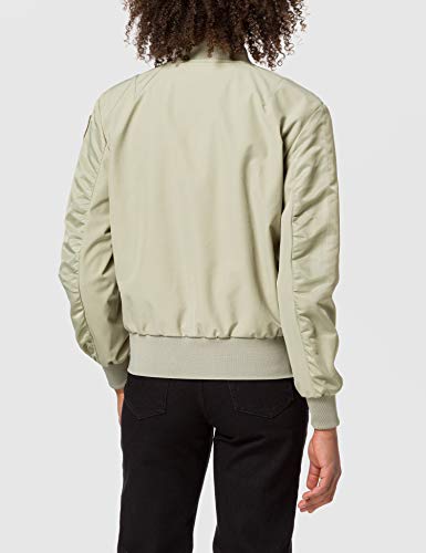 Blauer GIUBBINI Corti FODERATO Chaqueta, 900 Gris Musgo, L para Mujer