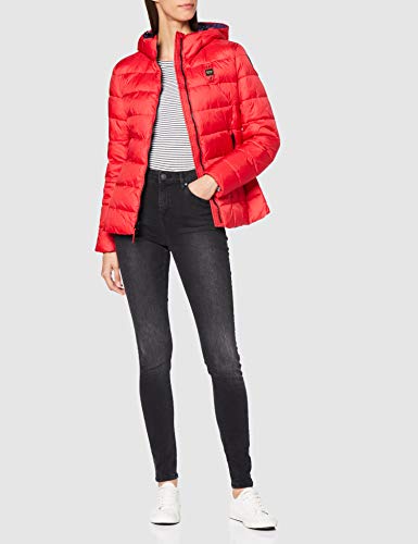 Blauer Giubbini Corti Imbottito Ovatta Chaqueta Deportiva, Rojo (Peperoncino 551), X-Large para Mujer
