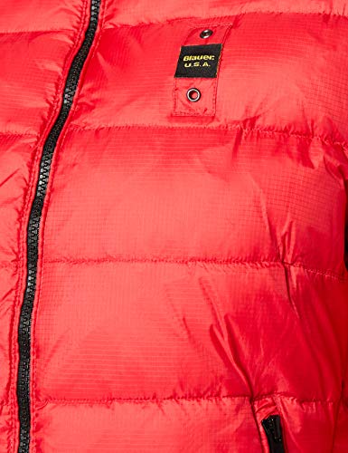 Blauer Giubbini Corti Imbottito Ovatta Chaqueta Deportiva, Rojo (Peperoncino 551), X-Large para Mujer