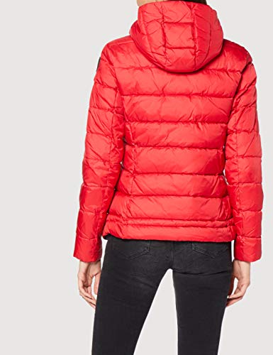 Blauer Giubbini Corti Imbottito Ovatta Chaqueta Deportiva, Rojo (Peperoncino 551), X-Large para Mujer