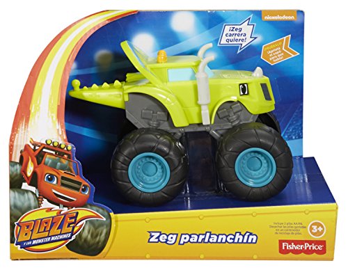 Blaze y los Monster Machines - Fisher-Price Zeg Zeg Parlanchín (Mattel DXB78)