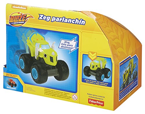 Blaze y los Monster Machines - Fisher-Price Zeg Zeg Parlanchín (Mattel DXB78)