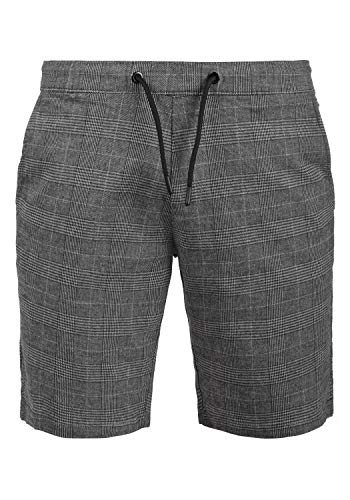 Blend Chestin Chino Pantalón Corto Bermuda Pantalones De Tela para Hombre, tamaño:M, Color:Black (70155)