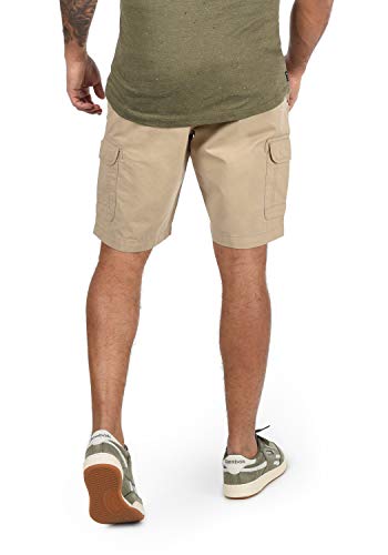 BLEND - Pantalones cortos cargo Crixus para hombre Chalk Stone (70032) XL