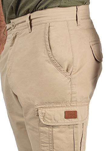 BLEND - Pantalones cortos cargo Crixus para hombre Chalk Stone (70032) XL