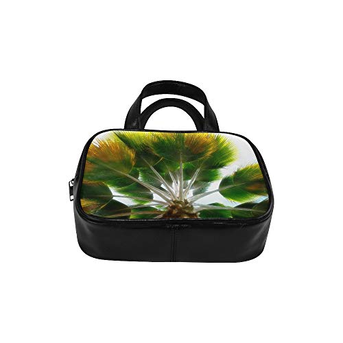 Bolsos de mano Mujer Árbol Palma Colombia colombiana Bolsos de moda para mujer Mujer Bolso de senderismo Pu Puño superior de cuero Satchel Cute Woman Bags