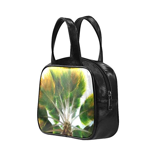 Bolsos de mano Mujer Árbol Palma Colombia colombiana Bolsos de moda para mujer Mujer Bolso de senderismo Pu Puño superior de cuero Satchel Cute Woman Bags