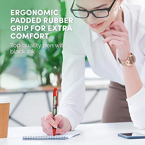 Bonito y cómodo bolígrafo rojo (tinta negra) – British Shorthair Kitten Cat #21291