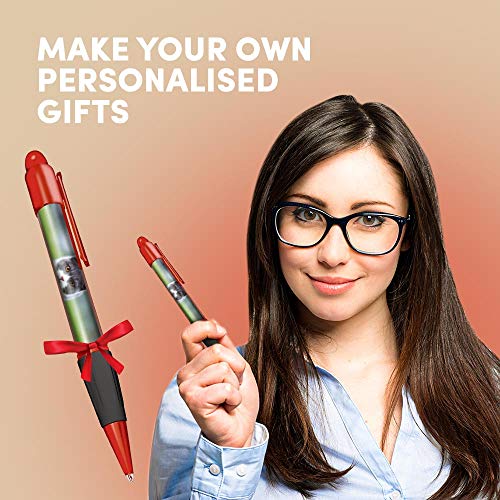 Bonito y cómodo bolígrafo rojo (tinta negra) – British Shorthair Kitten Cat #21291